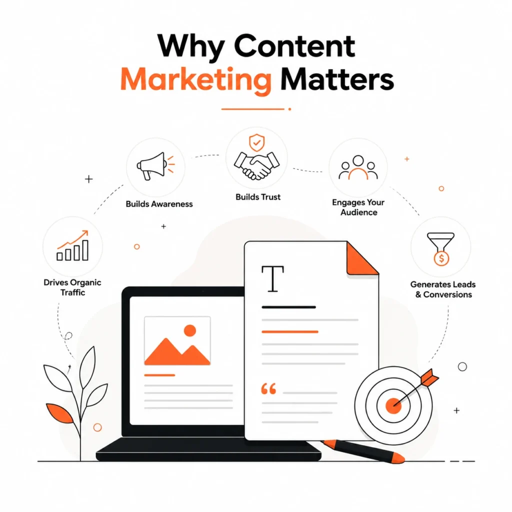content marketing image by best digital marketing strategist in riyadh